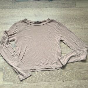 Zara cropped long sleeve